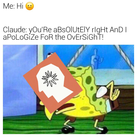 Claude извиняется